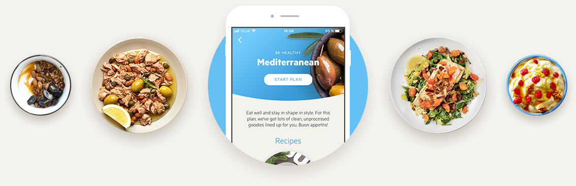 Mediterranean diet example dishes